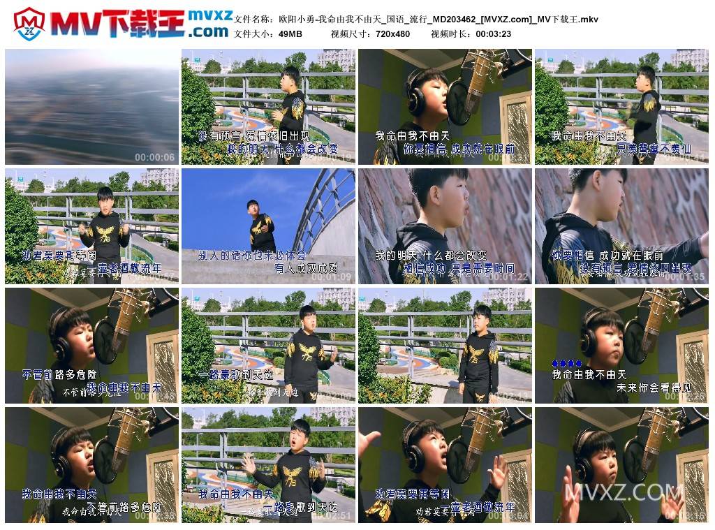 欧阳小勇-我命由我不由天_国语_流行_MD203462